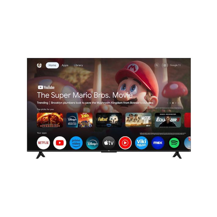 TCL Smart Τηλεόραση 65" 4K UHD QLED 65T69C HDR (2025)
