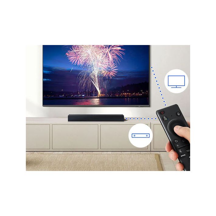 Samsung Soundbar 2.0 Bluetooth και HDMI 40W Μαύρο HW-B400F/ZF