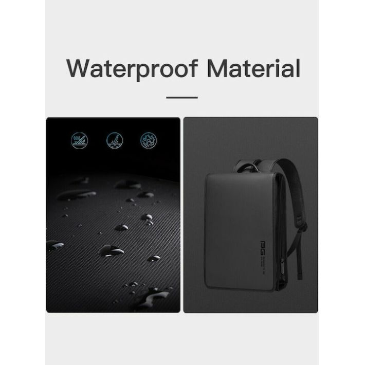 Bange 7252 Αδιάβροχη Τσάντα Πλάτης για Laptop 14" σε Μαύρο χρώμα