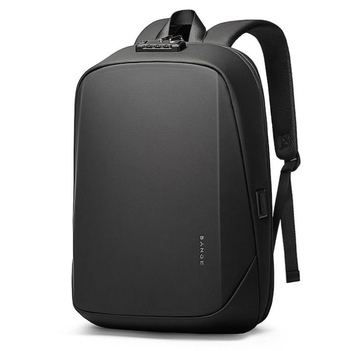Bange 7251 Αδιάβροχη Τσάντα Πλάτης για Laptop 15" με Θύρα USB σε Μαύρο χρώμα