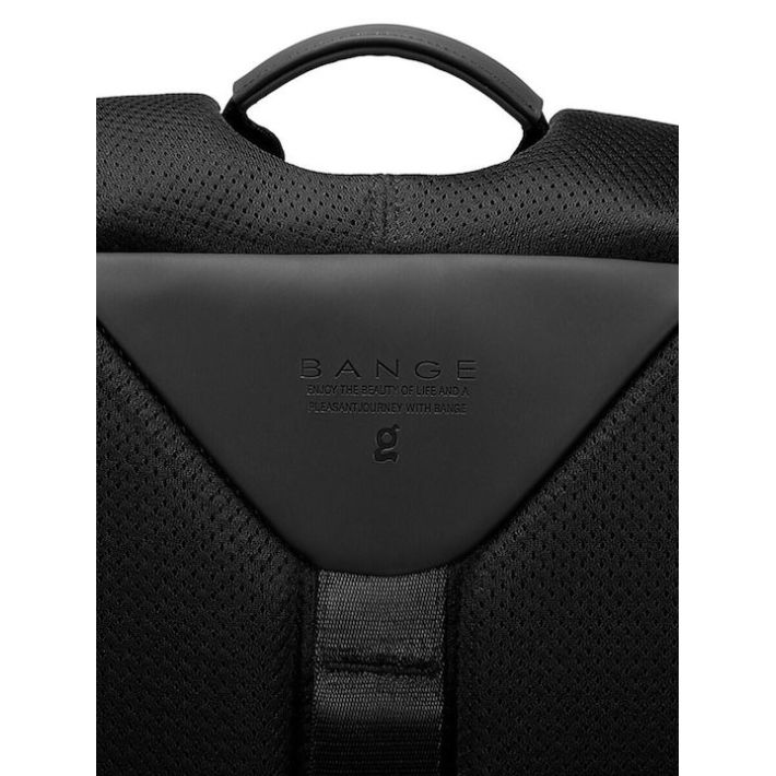 Bange Αδιάβροχη Τσάντα Πλάτης για Laptop 15.6" σε Μαύρο χρώμα 7700