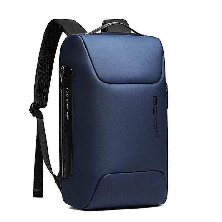 Bange 7216 Αδιάβροχη Τσάντα Πλάτης για Laptop 15.6" με Θύρα USB σε Μπλε χρώμα