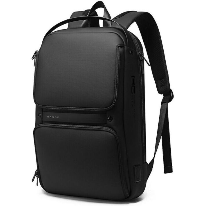 Bange 7261 Αδιάβροχη Τσάντα Πλάτης για Laptop 15.6" με Θύρα USB σε Μαύρο χρώμα