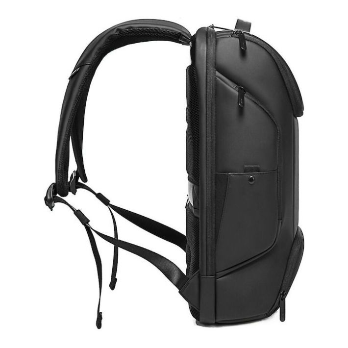 Bange 7267 Αδιάβροχη Τσάντα Πλάτης για Laptop 15.6" με Θύρα USB σε Μαύρο χρώμα