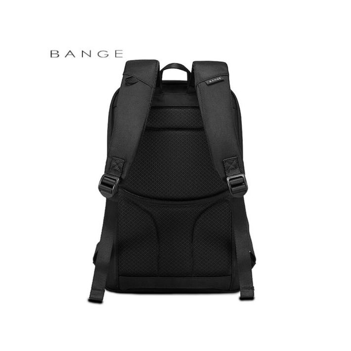 Bange 7663 Αδιάβροχη Τσάντα Πλάτης για Laptop 15.6" με Θύρα USB σε Μαύρο χρώμα