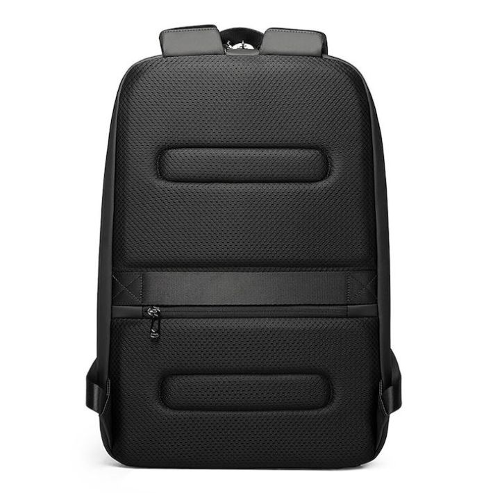 Bange 7251 Αδιάβροχη Τσάντα Πλάτης για Laptop 15" με Θύρα USB σε Μαύρο χρώμα
