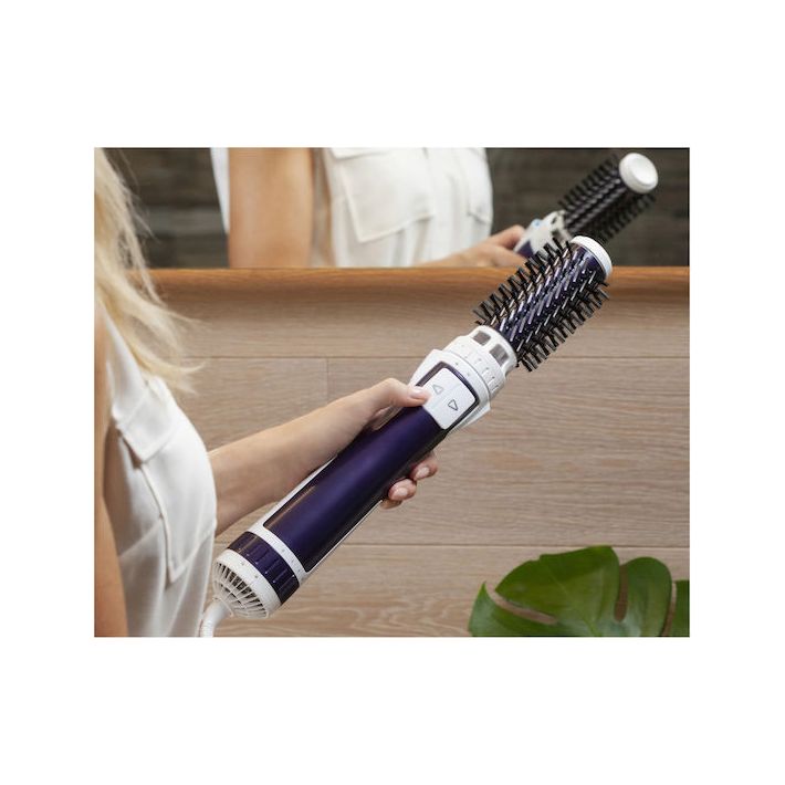 Rowenta Brush Active Volume & Shine Ηλεκτρική Βούρτσα με Αέρα & Περιστρεφόμενη Κεφαλή για Μπούκλες 1000W