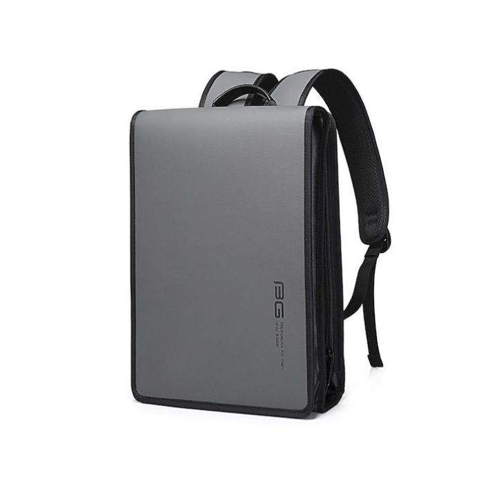 Bange Αδιάβροχη Τσάντα Πλάτης για Laptop 14" σε Γκρι χρώμα 7252