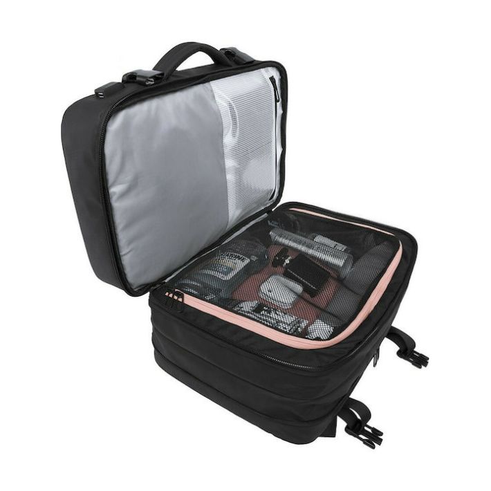 Bange 1908 Αδιάβροχη Τσάντα Πλάτης για Laptop 17.3" με Θύρα USB σε Μαύρο χρώμα