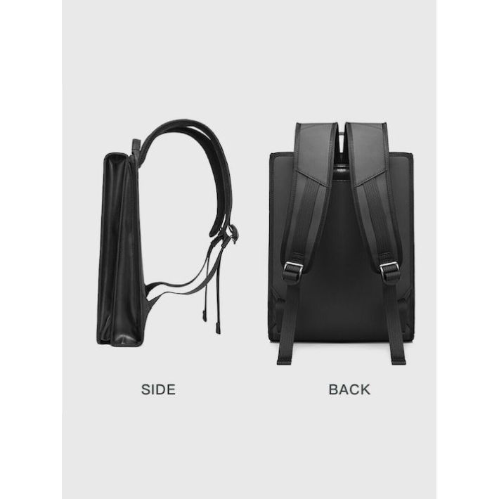 Bange 7252 Αδιάβροχη Τσάντα Πλάτης για Laptop 14" σε Μαύρο χρώμα