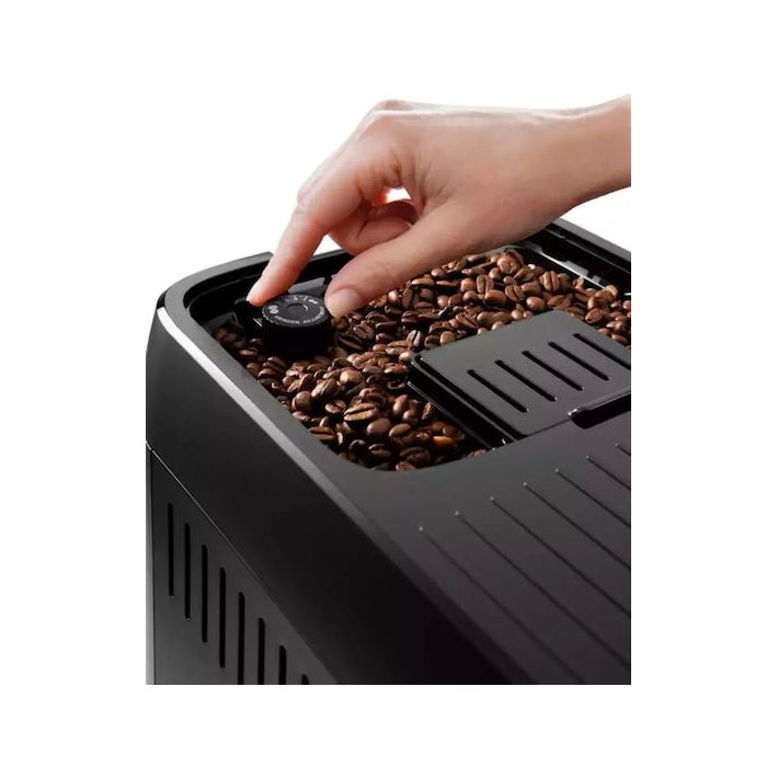 De'Longhi Magnifica Plus Αυτόματη Μηχανή Espresso 1450W Πίεσης 15bar για Cappuccino με Μύλο Άλεσης Μαύρη ECAM320.60.B