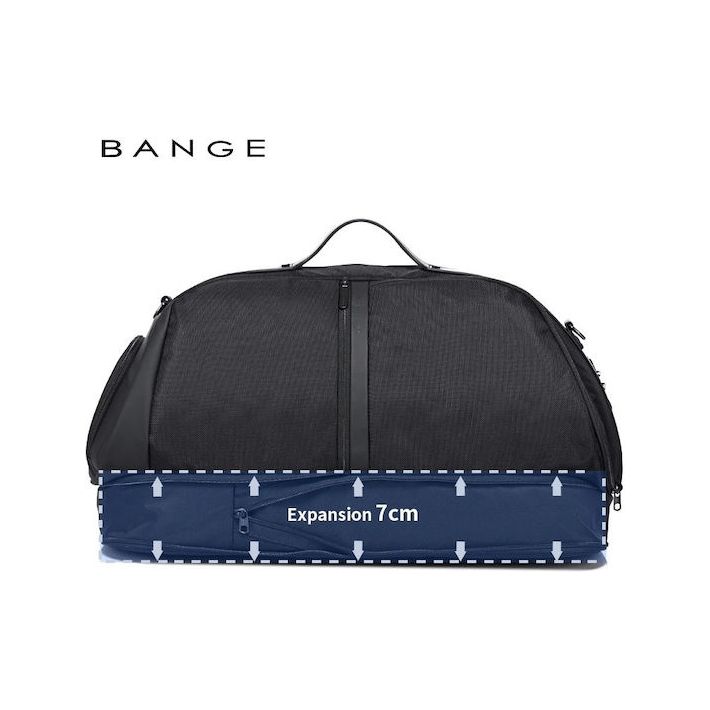 Bange Σακ Βουαγιάζ 50lt Μαύρο Υφασμάτινο Μ57xΠ24xΥ34εκ.