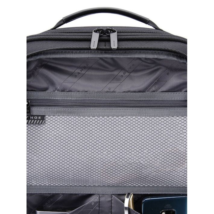 Bange 78918 Αδιάβροχη Τσάντα Πλάτης για Laptop 15.6" με Θύρα USB σε Μαύρο χρώμα