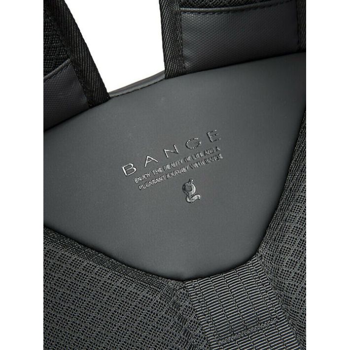 Bange 22201 Αδιάβροχη Τσάντα Πλάτης για Laptop 15.6" με Θύρα USB σε Μαύρο χρώμα