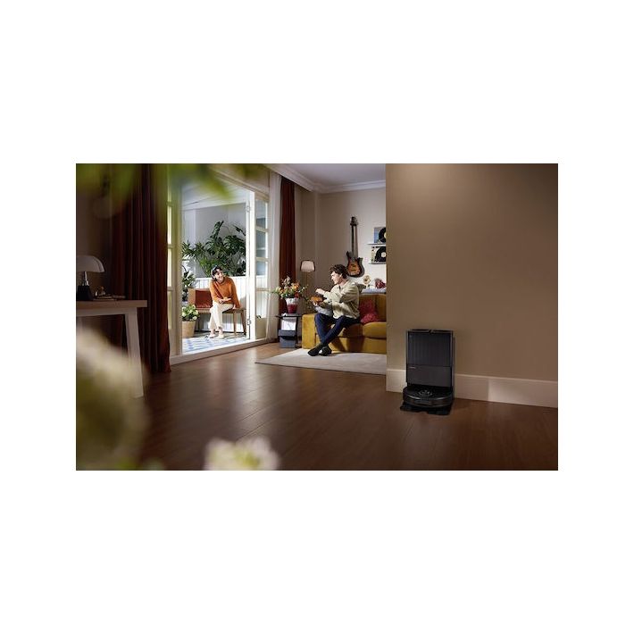 Roborock Qrevo 5ae Σκούπα Ρομπότ με Χαρτογράφηση Laser & Απορρόφηση 12000Pa Μαύρη