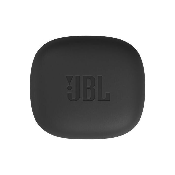 JBL Wave Flex Earbud Bluetooth Handsfree Ακουστικά με Αντοχή στον Ιδρώτα και Θήκη Φόρτισης Μαύρα