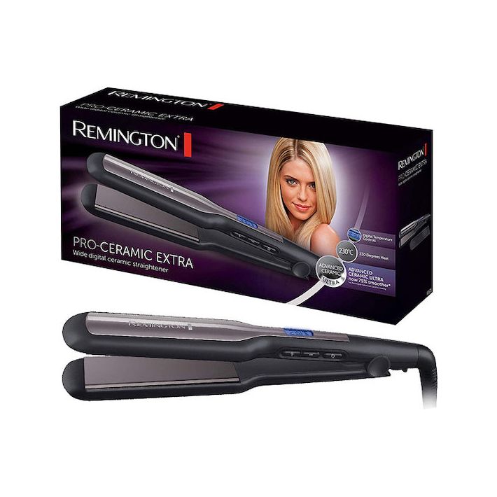 Remington Pro-Ceramic Extra S5525 Πρέσα Μαλλιών με Κεραμικές Πλάκες
