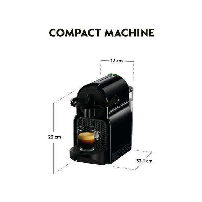 De'Longhi Inissia Καφετιέρα για Κάψουλες Nespresso Πίεσης 19bar Black