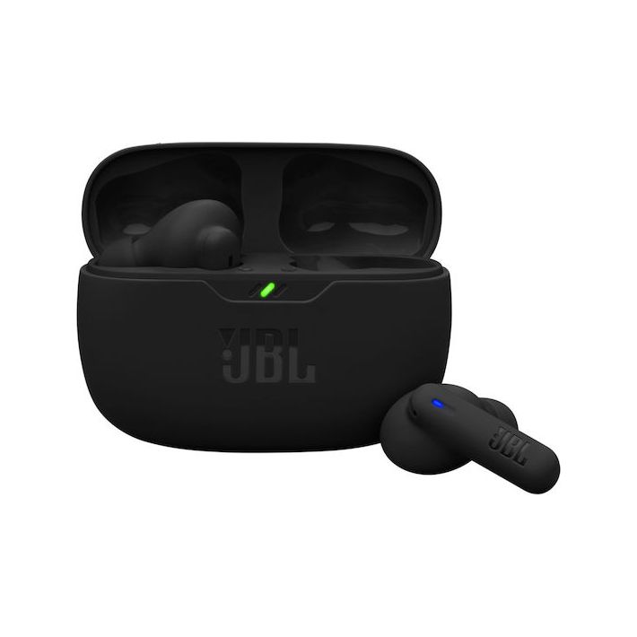 JBL Wave Beam 2 In-ear Bluetooth Handsfree Ακουστικά με Αντοχή στον Ιδρώτα και Θήκη Φόρτισης Μαύρα