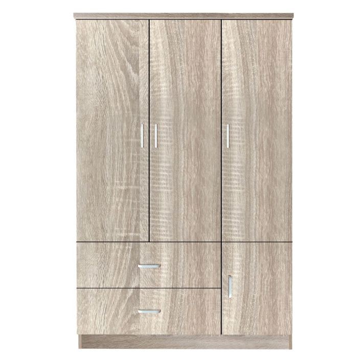 Ντουλάπα Artelibre Tuberosa Φυσικό Μοριοσανίδα 120x50x180cm