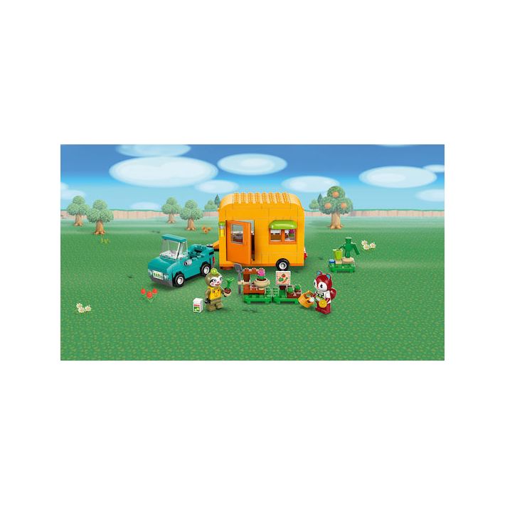 LEGO Animal Crossing Animal Crossing Leif's Caravan & Garden Shop για 7+ Ετών 263τμχ 77054