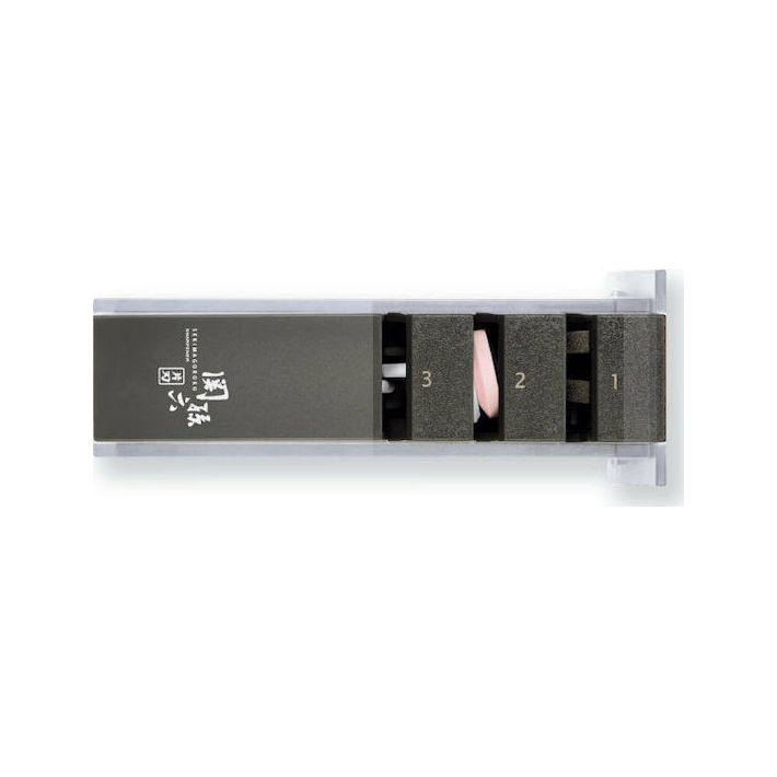 Kai Seki Magoroku Ακονιστήρι Χειρός με 3 Επίπεδα 12x4.8x5cm (AP-0162)