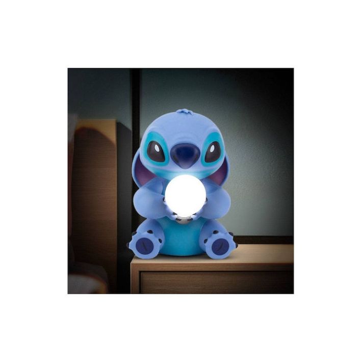 Paladone Παιδικό Διακοσμητικό Φωτιστικό Stitch Μωβ 16εκ. PP9652LS