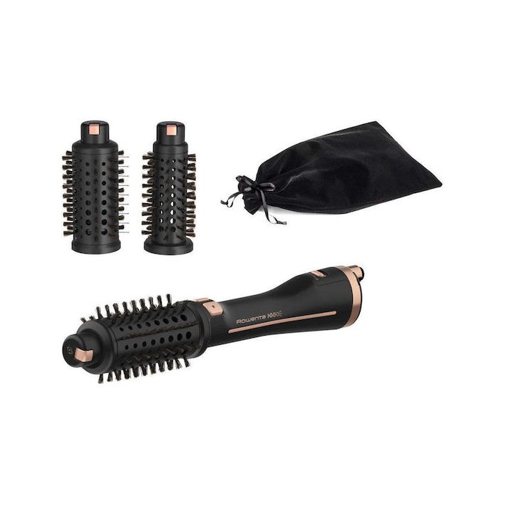 Rowenta Brush Activ Κεραμική Ηλεκτρική Βούρτσα με Αέρα για Ίσιωμα και Μπούκλες 750W CF9625F0