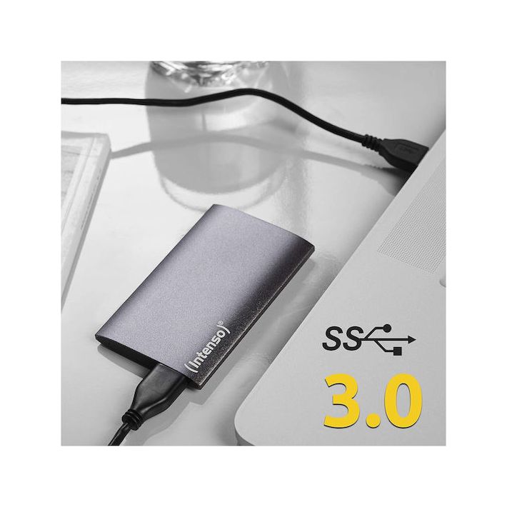 Intenso Premium USB 3.2 Εξωτερικός SSD 2TB 1.8" Γκρι