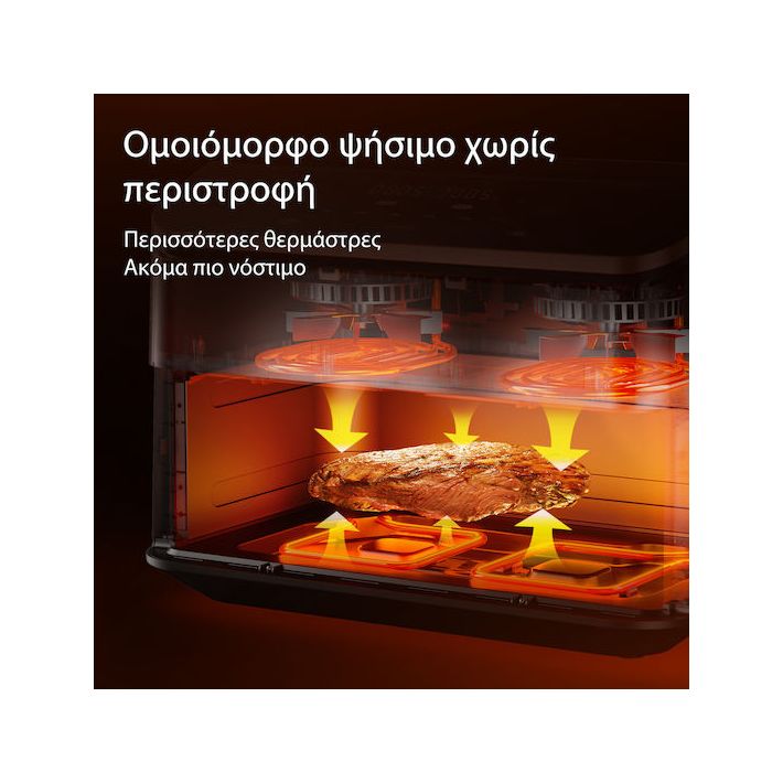 Cosori Dual Blaze TwinFry Air Fryer με Wi-Fi & Διπλό Αποσπώμενο Κάδο 10lt Μαύρο