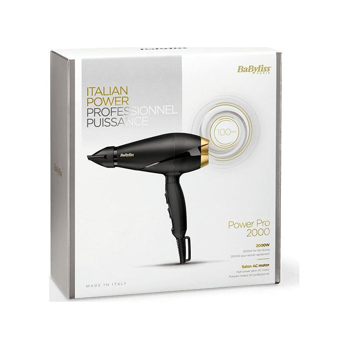 Babyliss Speed Pro Επαγγελματικό Πιστολάκι Μαλλιών 2000W 6704Ε