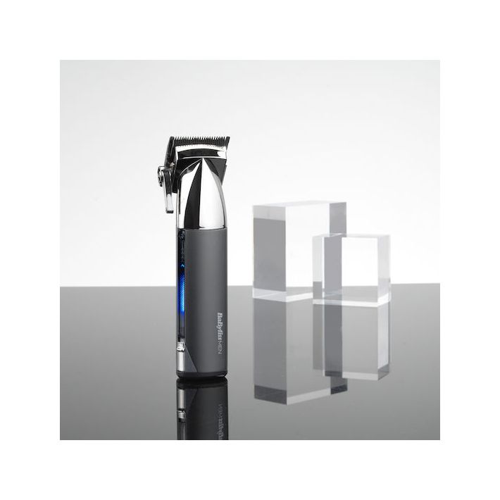 Babyliss Super-X E996E Επαγγελματική Επαναφορτιζόμενη Κουρευτική Μηχανή Γκρι 214620