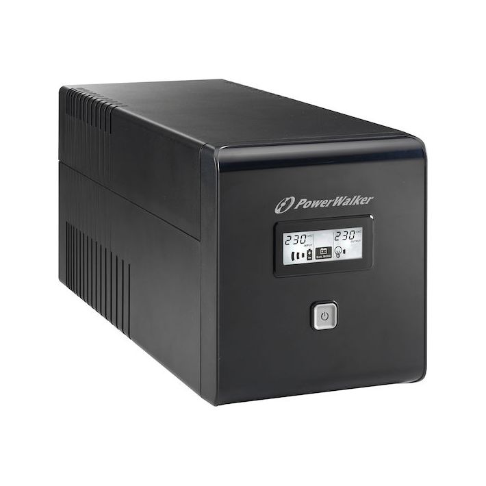 Powerwalker VI 1000 LCD UPS Line-Interactive 1000VA 600W με 4 Πρίζες