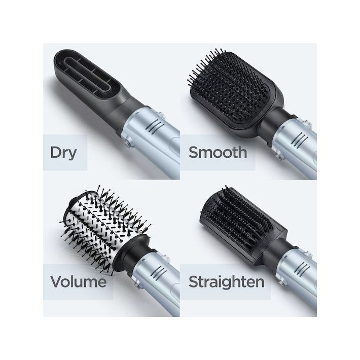 Babyliss Hydro-Fusion Κεραμική Ηλεκτρική Βούρτσα με Αέρα για Ίσιωμα και Μπούκλες 1000W 214625
