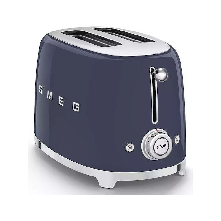 Smeg Φρυγανιέρα 2 Θέσεων 950W Μπλε