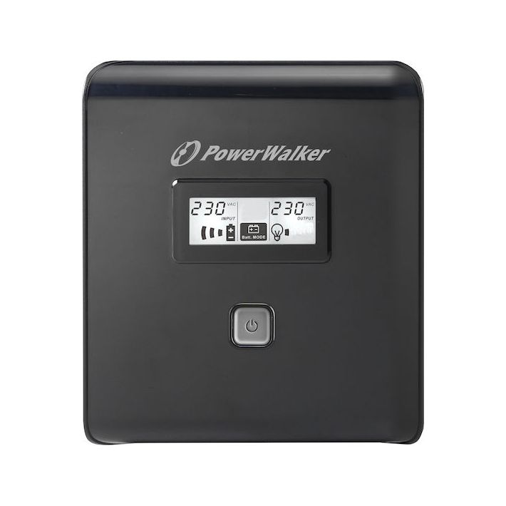Powerwalker VI 1000 LCD UPS Line-Interactive 1000VA 600W με 4 Πρίζες