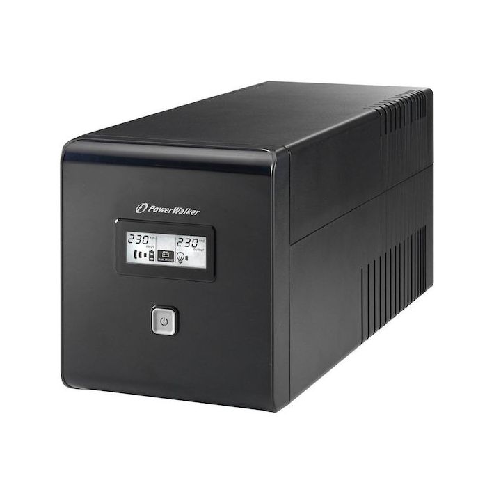 Powerwalker VI 1000 LCD UPS Line-Interactive 1000VA 600W με 4 Πρίζες
