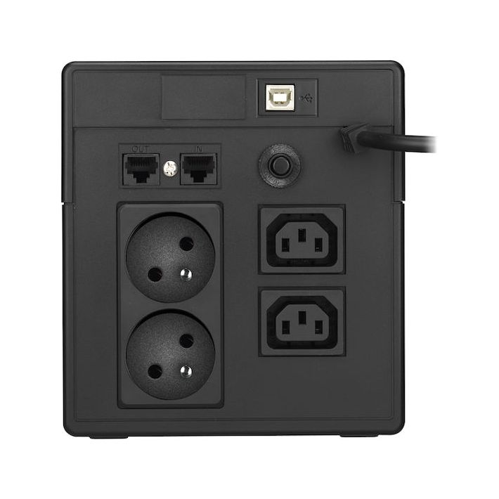 Powerwalker VI 1000 LCD UPS Line-Interactive 1000VA 600W με 4 Πρίζες
