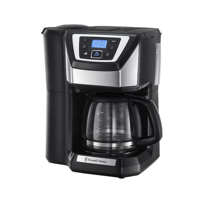 Russell Hobbs Grind & Brew Προγραμματιζόμενη Καφετιέρα Φίλτρου 1025W