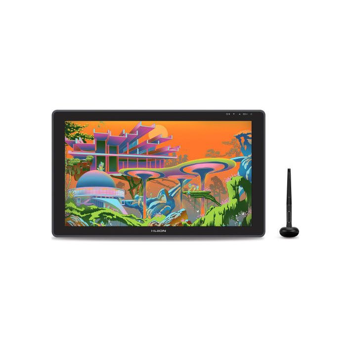 Huion Kamvas 22 Plus Γραφίδα Σχεδίασης με Όθονη FHD 21.5"