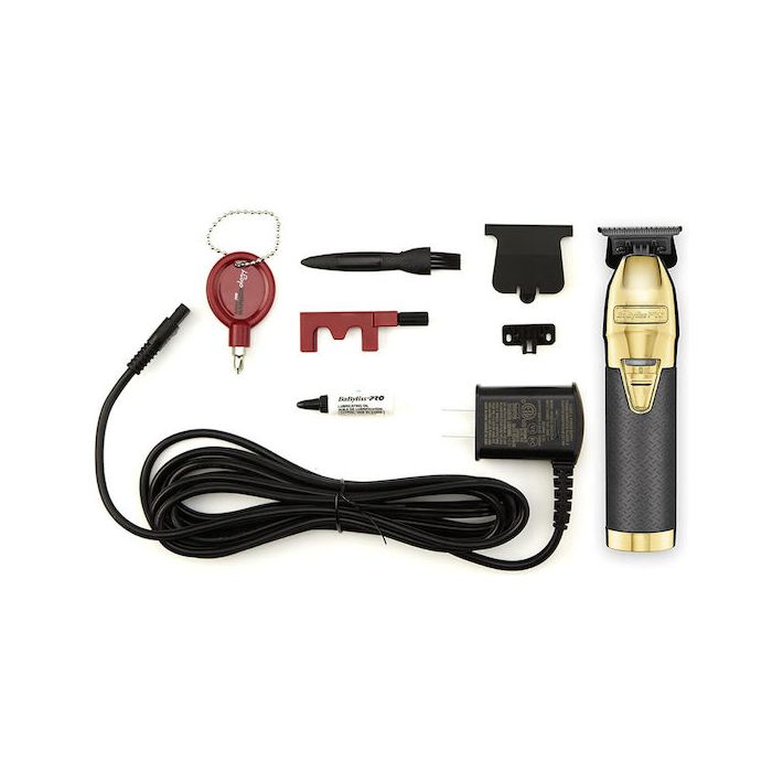 Babyliss Pro Pro GoldFX Boost+ Επαναφορτιζόμενη Κουρευτική Μηχανή Χρυσή FX7870GBPE