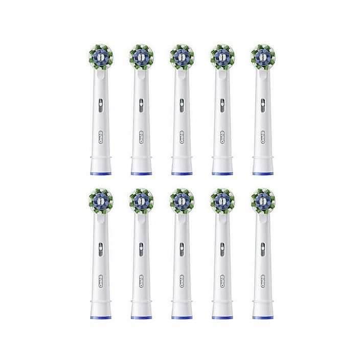 Oral-B CrossAction Ανταλλακτικές Κεφαλές για Ηλεκτρική Οδοντόβουρτσα 10τμχ