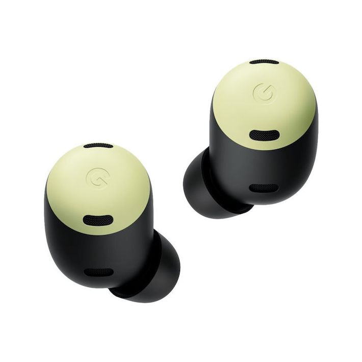 Google Pixel Buds Pro Bluetooth Handsfree Ακουστικά με Αντοχή στον Ιδρώτα και Θήκη Φόρτισης Lemongrass