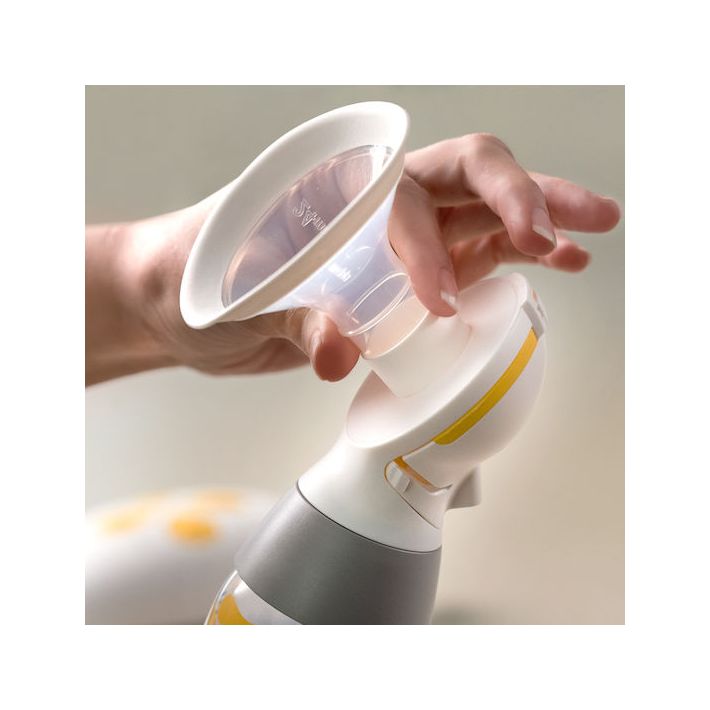Medela Solo Ηλεκτρικό Μονό Θήλαστρο Μπαταρίας και Ρεύματος Κίτρινο 150ml