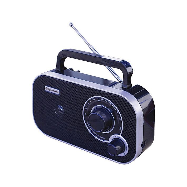 Roadstar TRA-2235 Retro Φορητό Ραδιόφωνο Ρεύματος / Μπαταρίας Μαύρο Black