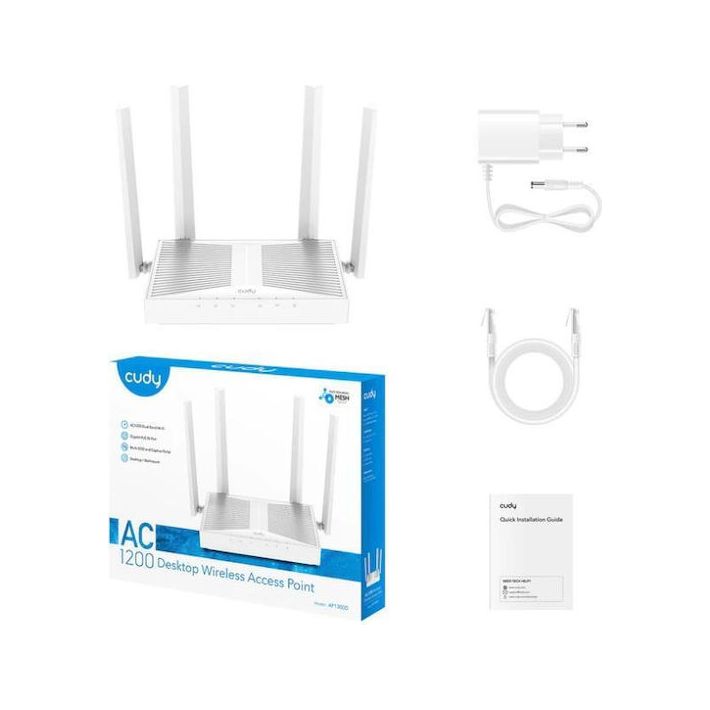 Cudy AP1300D Access Point Wi‑Fi 5 Dual Band (2.4 & 5GHz)