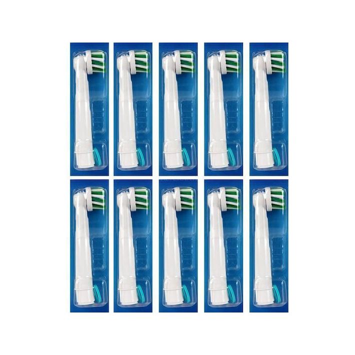 Oral-B CrossAction Ανταλλακτικές Κεφαλές για Ηλεκτρική Οδοντόβουρτσα 10τμχ