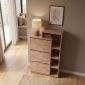 Παπουτσοθήκη Lego Megapap χρώμα pine oak 90x32x143εκ.