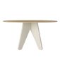 Τραπέζι Rebel Megapap χρώμα rota oak - sandstone 150x90x75εκ.