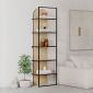Βιβλιοθήκη Archy Megapap χρώμα sapphire oak 53x31,7x180εκ.